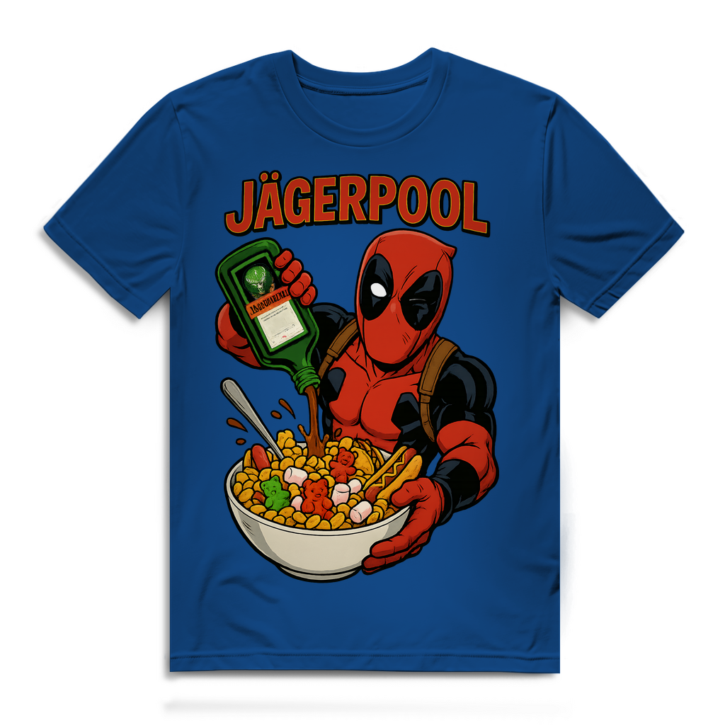 Jägermeister Deadpool Jägerpool - Herren Premium Bio T-Shirt