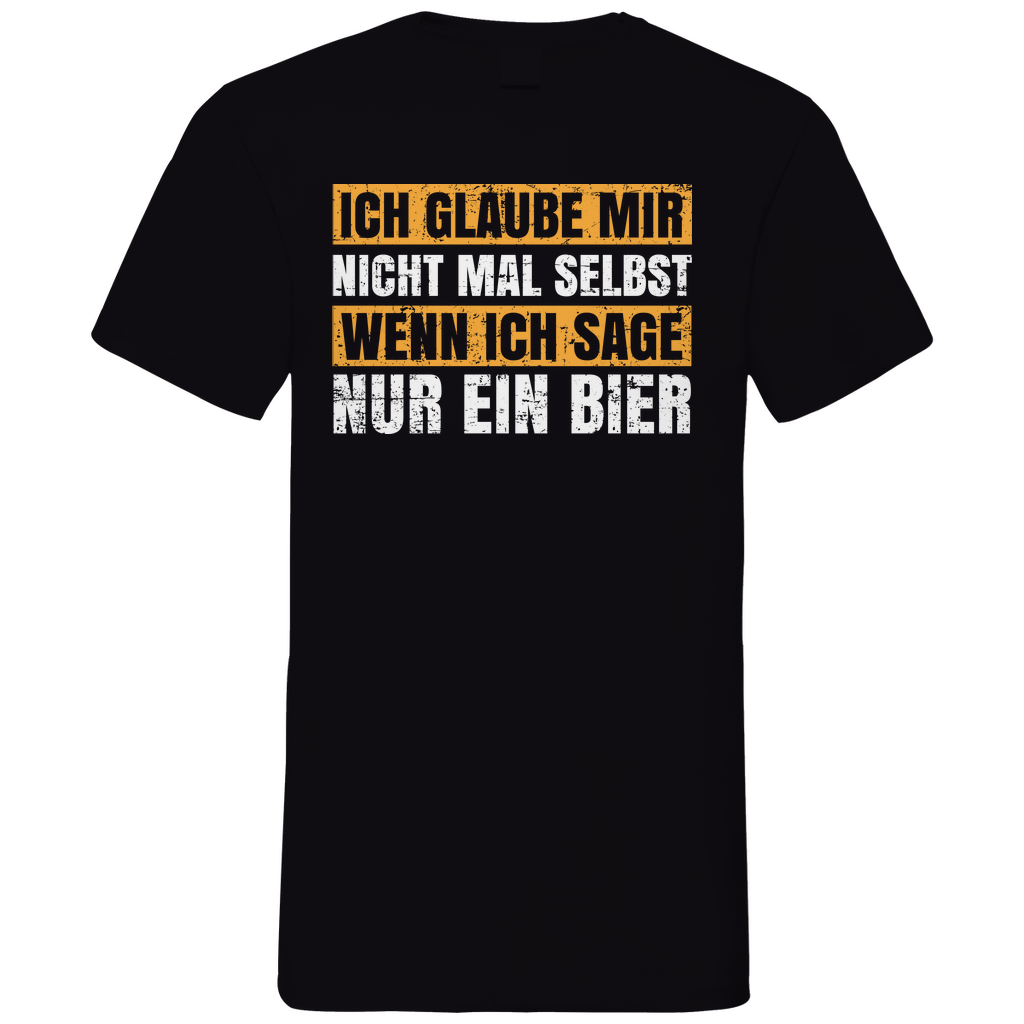 Ich glaube mir nicht mal selbst - Herren V-Neck Shirt