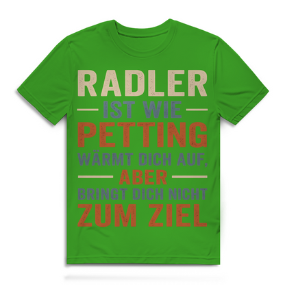 Radler ist wie Petting - Herren Premium Bio T-Shirt