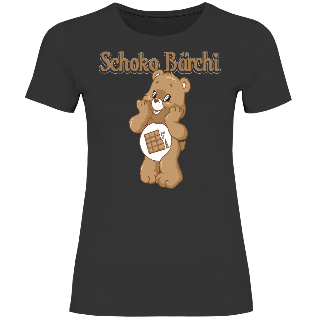 Schoko Bärchi - Glücksbärchi - Damenshirt