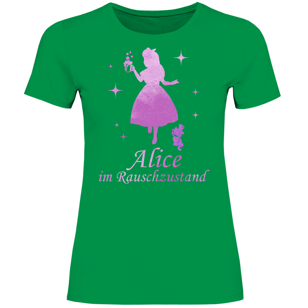 Alice im Rauschzustand - Prinzessin Aquarell - Damenshirt