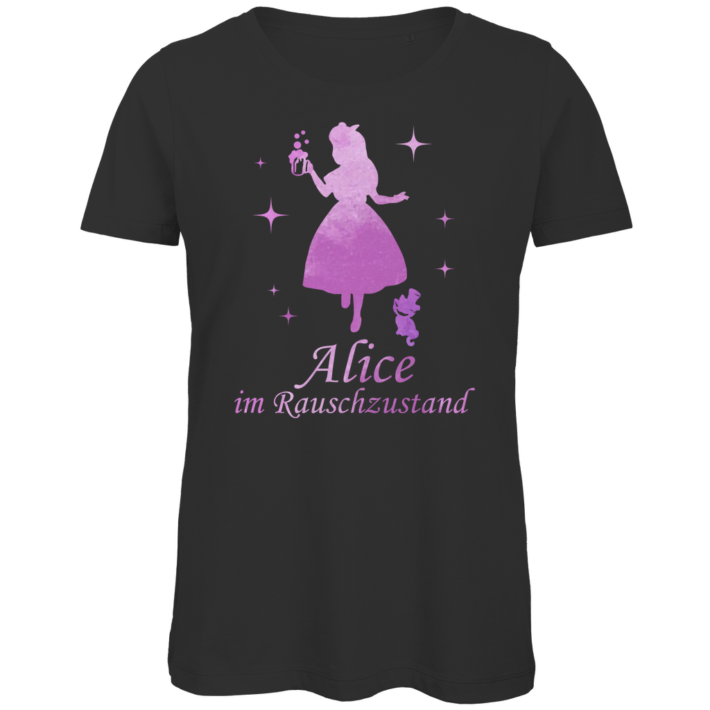 Alice im Rauschzustand - Prinzessin Aquarell - Damen Premium Bio T-Shirt