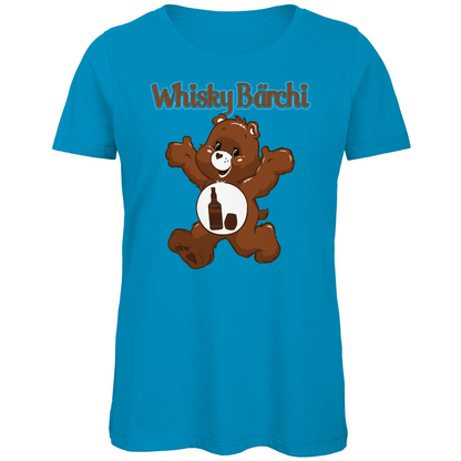 Whisky Bärchi - Glücksbärchi - Damen Premium Bio T-Shirt Atoll
