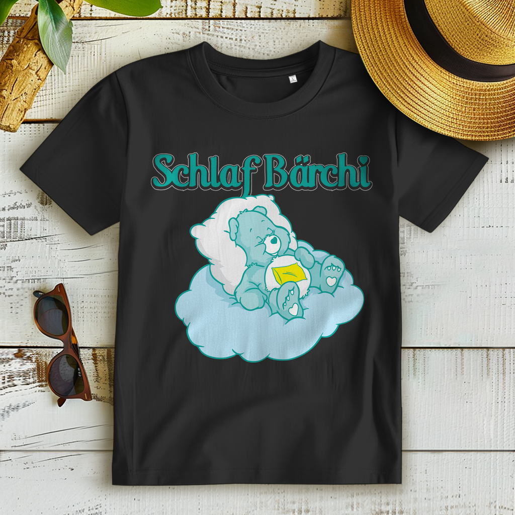 Schlaf Bärchi - Glücksbärchi - Damen Premium Bio T-Shirt