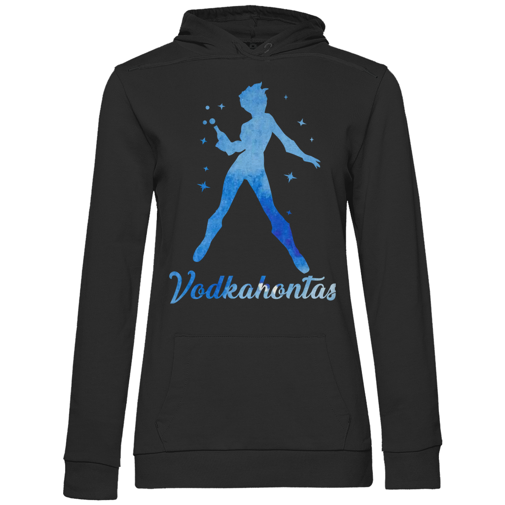 Vodkahontas - Prinzessin Aquarell - Damen Hoodie Black