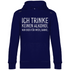 Ich trinke keinen Alkohol nur Bier für mich danke - Unisex Hoodie Navy Blue
