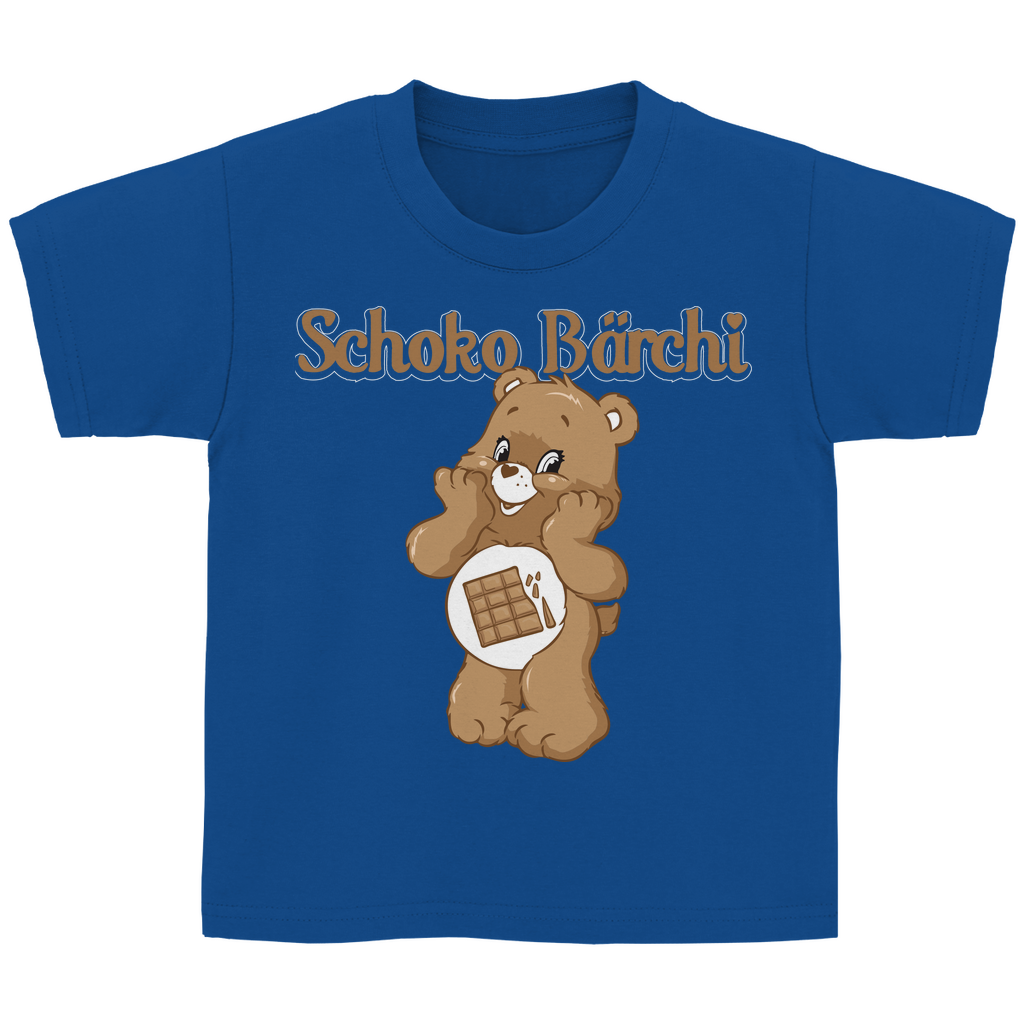 Schoko Bärchi - Glücksbärchi - Kinder Shirt Royal Blue