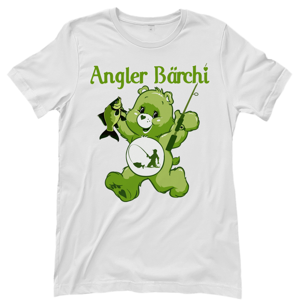 Angler Bärchi - Glücksbärchi - Damenshirt White