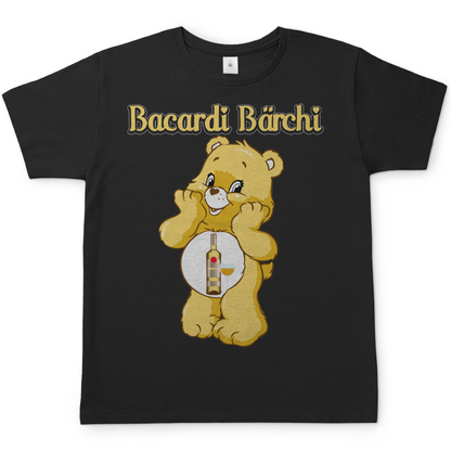 Bacardi Bärchi - Glücksbärchi - Herren Shirt Black