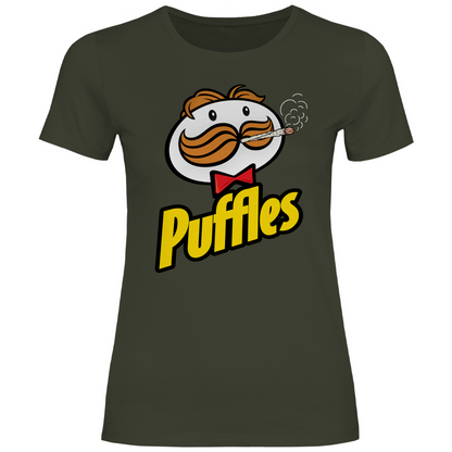 Puffles - Damenshirt Urban Khaki
