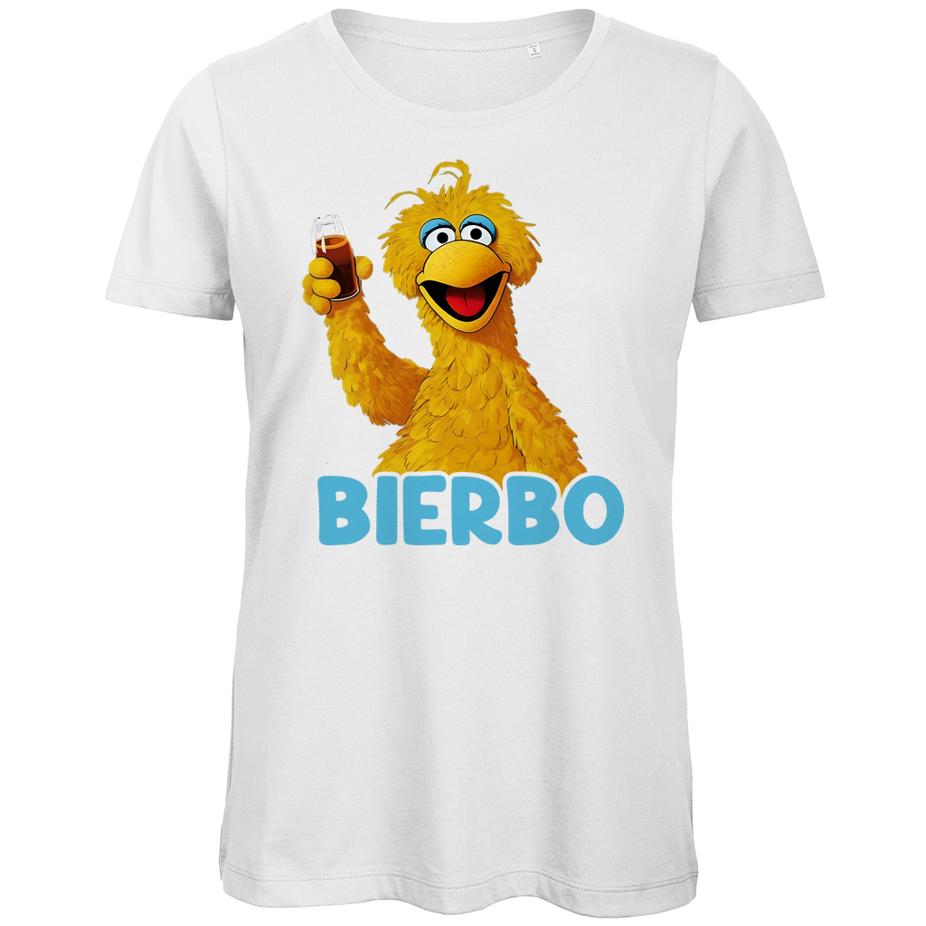 Sesamstraße - Bibo Bierbo - Damen Premium Bio T-Shirt White
