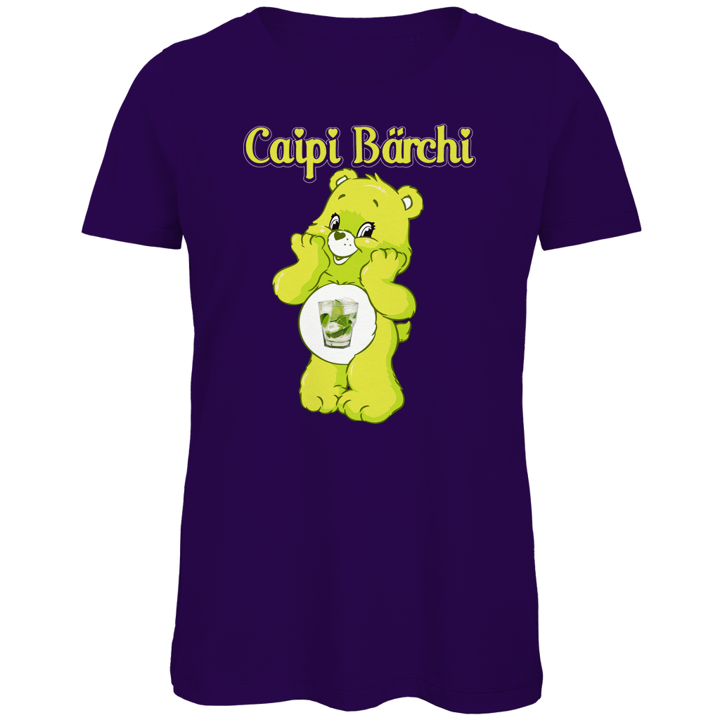 Caipi Bärchi - Glücksbärchi - Damen Premium Bio T-Shirt Urban Purple