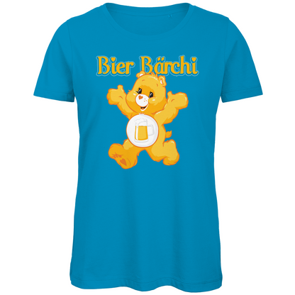 Bier Bärchi - Glücksbärchi - Damen Premium Bio T-Shirt Atoll