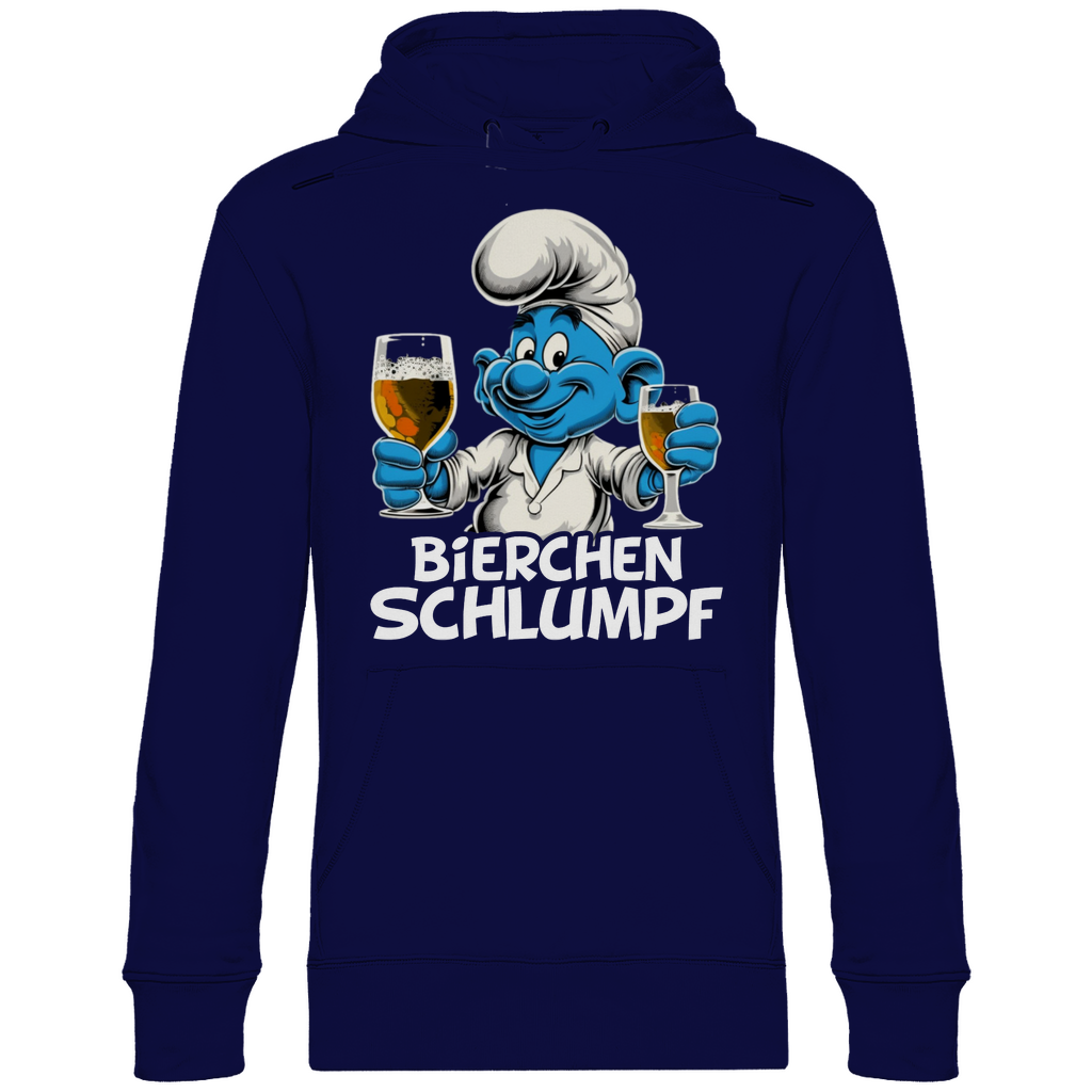 Bierchen Schlumpf Grafik - Unisex Hoodie