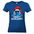 Druffi Schlumpf Grafik - Damenshirt Royal Blue