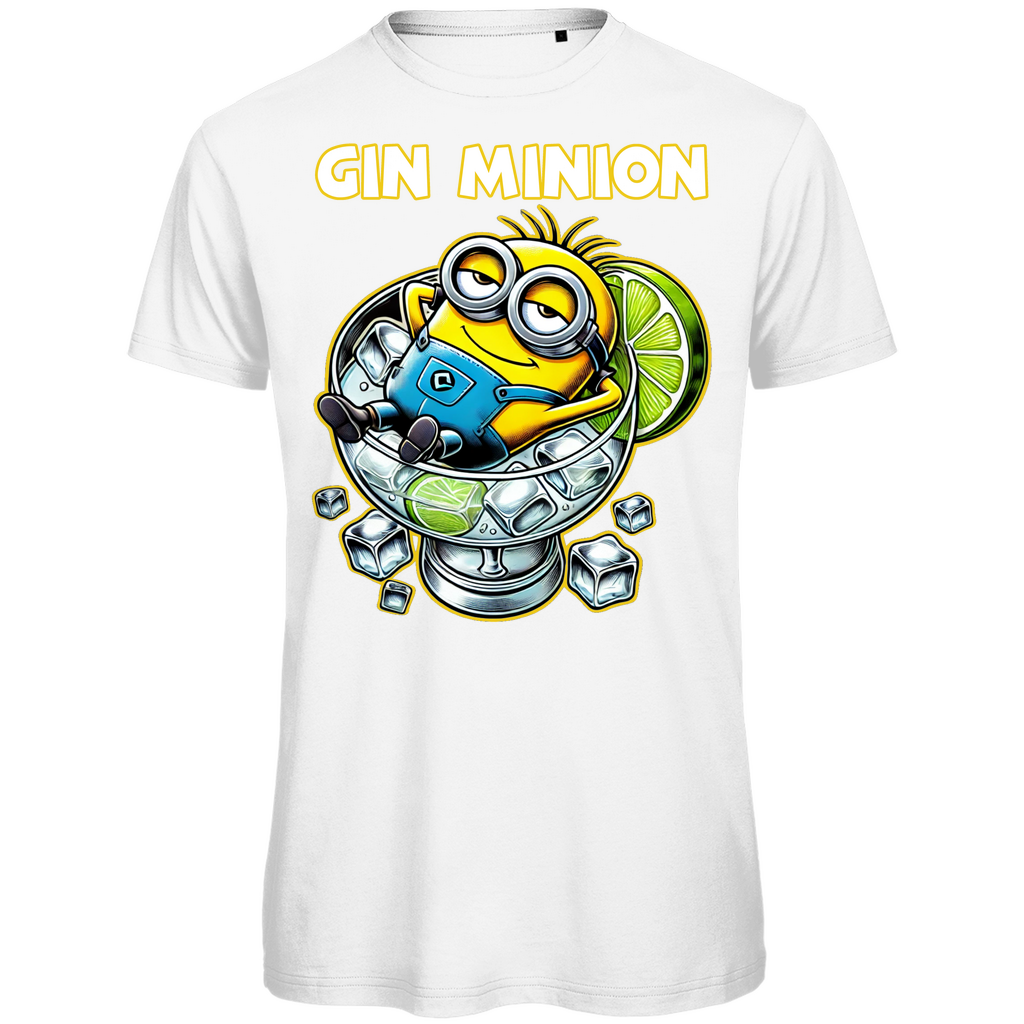 Gin Minion - Herren Premium Bio T-Shirt