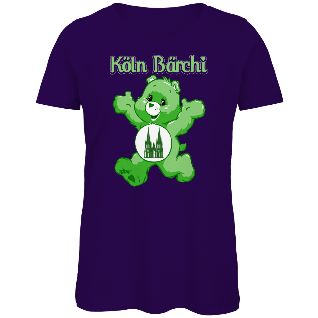 Köln Bärchi - Glücksbärchi - Damen Premium Bio T-Shirt Urban Purple