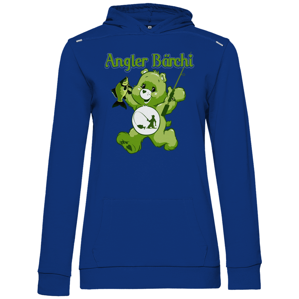 Angler Bärchi - Glücksbärchi - Damen Hoodie Royal
