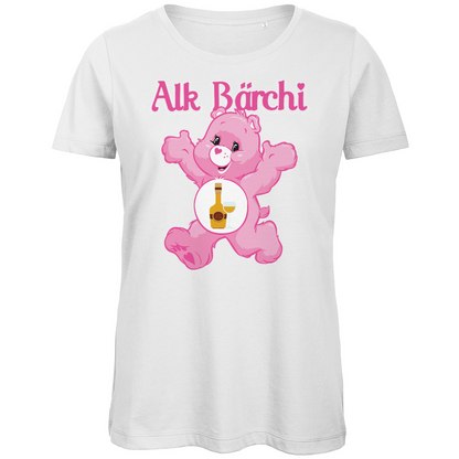 Alk Bärchi - Glücksbärchi - Damen Premium Bio T-Shirt White