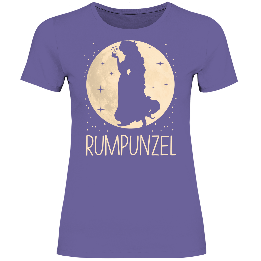 Mond Prinzessin - Rumpunzel - Damenshirt