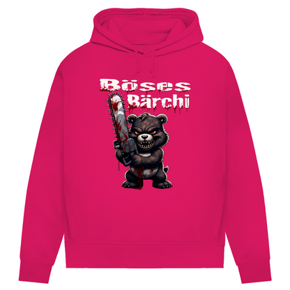 Böses Bärchi Kettensäge Damen Premium Bio Hoodie
