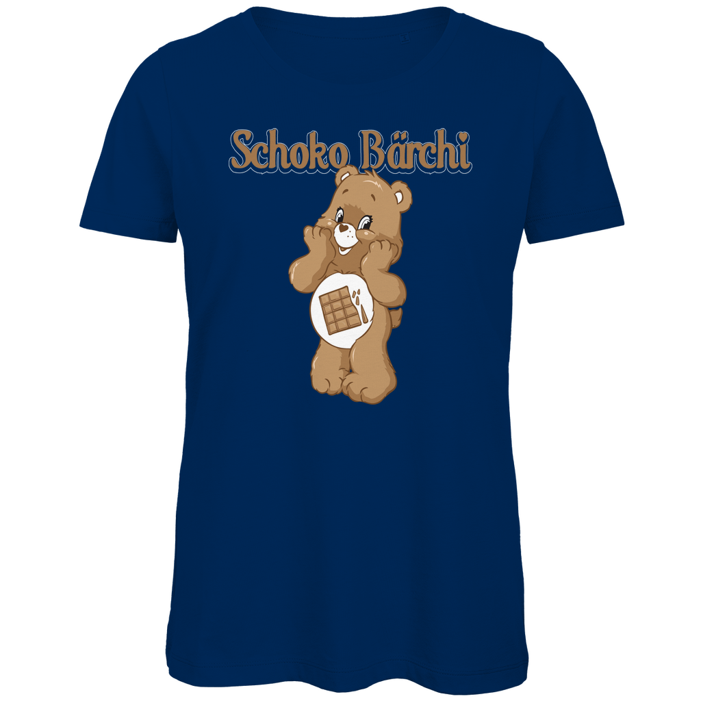 Schoko Bärchi - Glücksbärchi - Damen Premium Bio T-Shirt