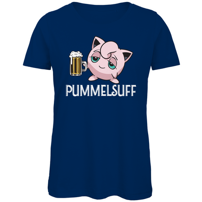 Pummelsuff Pummeluff - Damen Premium Bio T-Shirt Navy