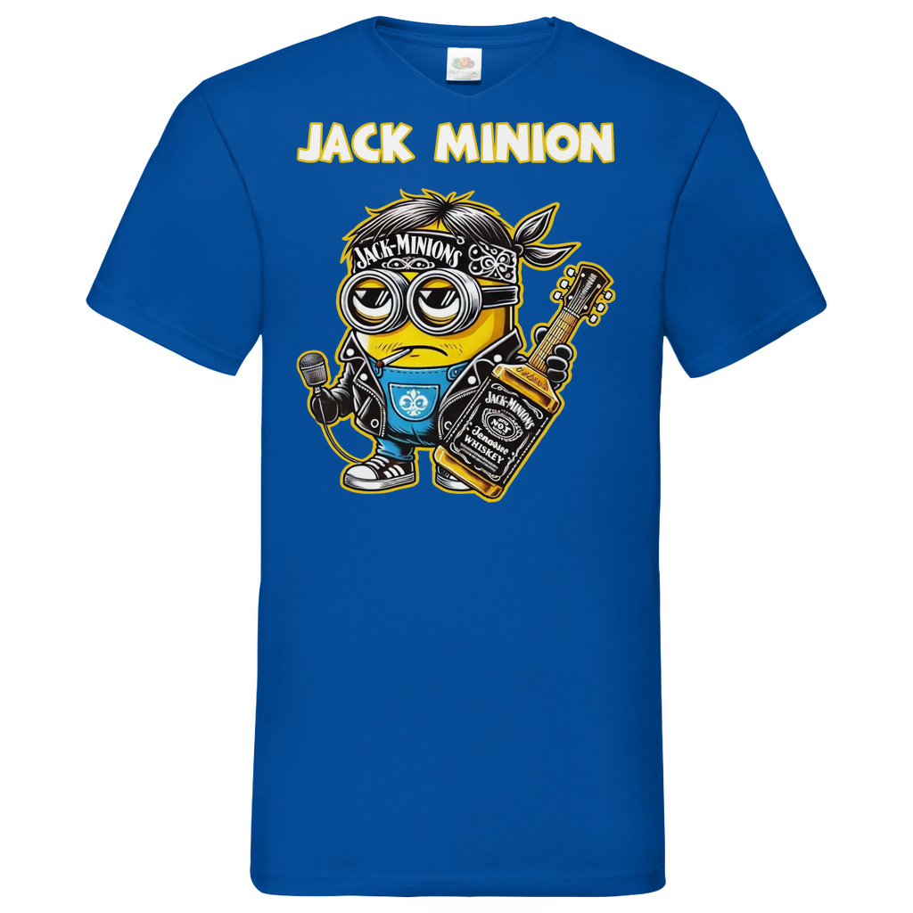 Jack Minion - Herren V-Neck Shirt