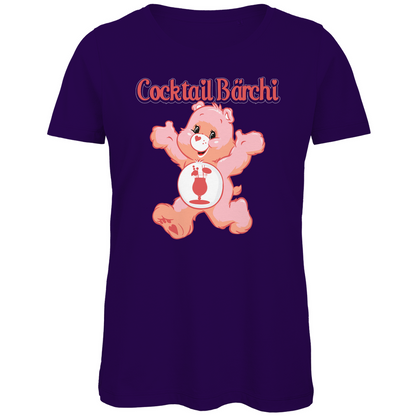 Cocktail Bärchi - Glücksbärchi - Damen Premium Bio T-Shirt Urban Purple