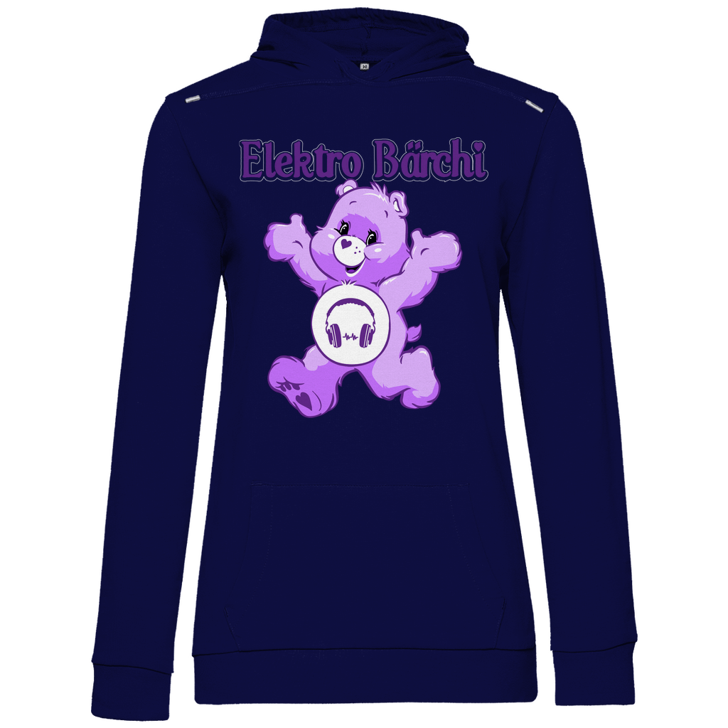 Elektro Bärchi - Glücksbärchi - Damen Hoodie Navy Blue