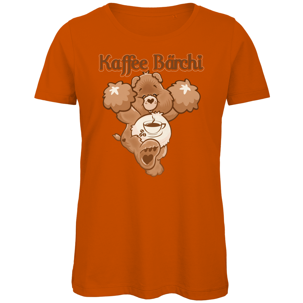 Kaffee Bärchi - Glücksbärchi - Damen Premium Bio T-Shirt