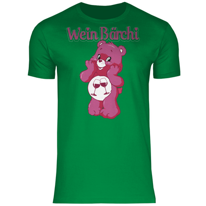 Wein Bärchi - Glücksbärchi - Herren Shirt