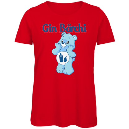 Gin Bärchi - Glücksbärchi - Damen Premium Bio T-Shirt Red