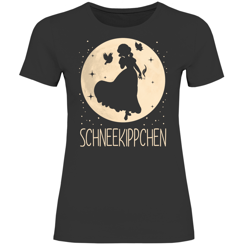 Mond Prinzessin - Schneekippchen - Damenshirt