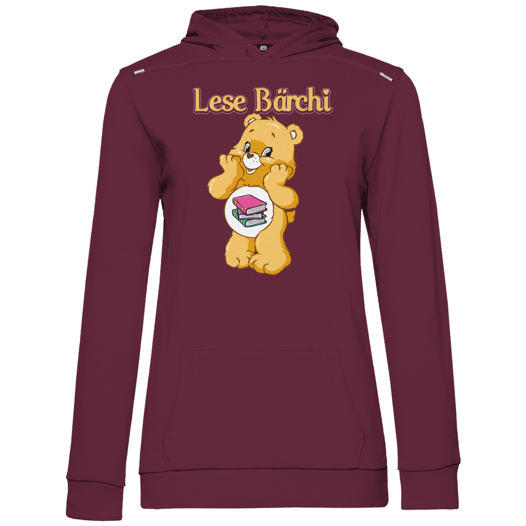 Lese Bärchi - Glücksbärchi - Damen Hoodie