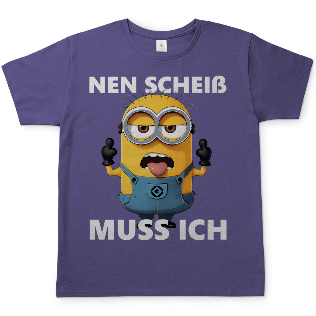 Herren T-Shirt – Nen Scheiß Muss Ich Minion