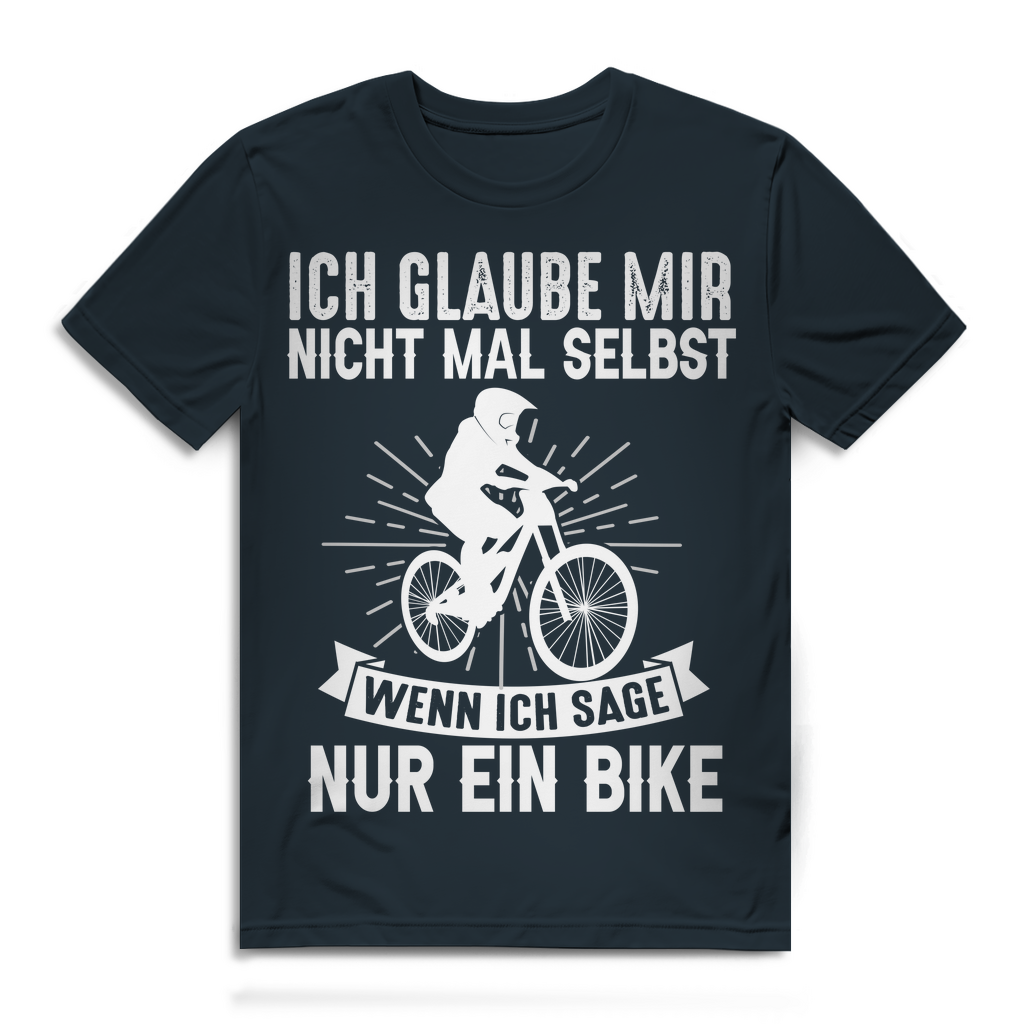 Ich glaube mir nicht mal selbst wenn ich sage nur ein Bike Shirt Herren Bio MTB Dark Grey Solid