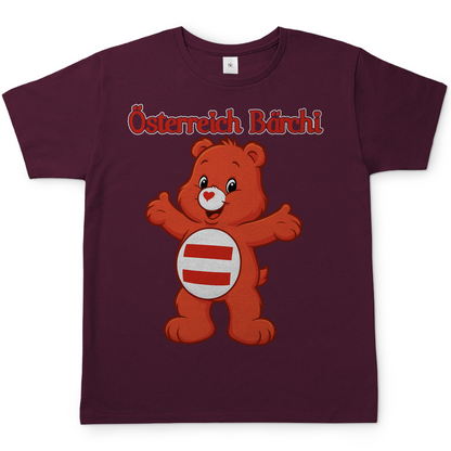 Österreich Bärchi - Glücksbärchi - Herren T-Shirt