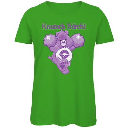 Knutsch Bärchi - Glücksbärchi - Damen Premium Bio T-Shirt Real Green