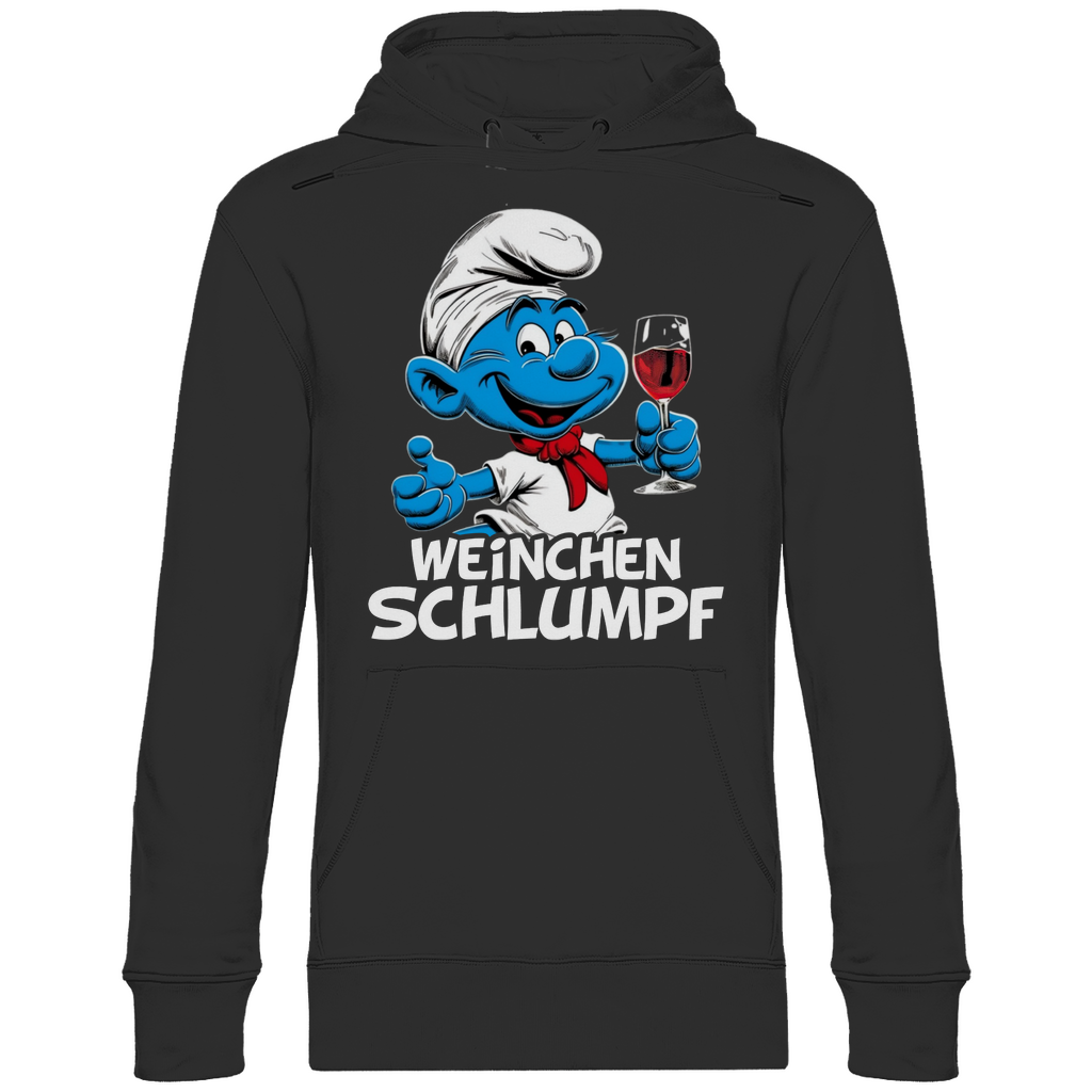 Weinchen Schlumpf Grafik - Unisex Hoodie