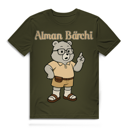 Alman Bärchi - Glücksbärchi - Herren Premium Bio T-Shirt