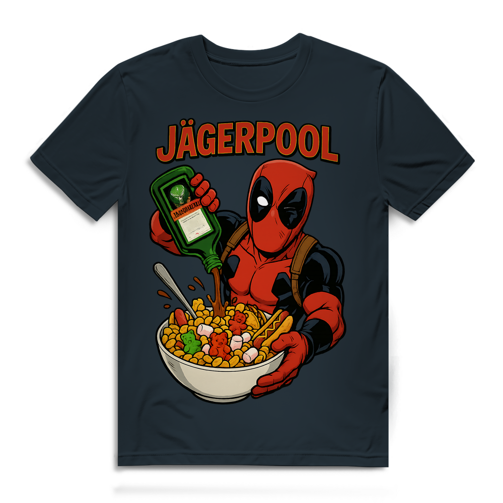 Jägermeister Deadpool Jägerpool - Herren Premium Bio T-Shirt