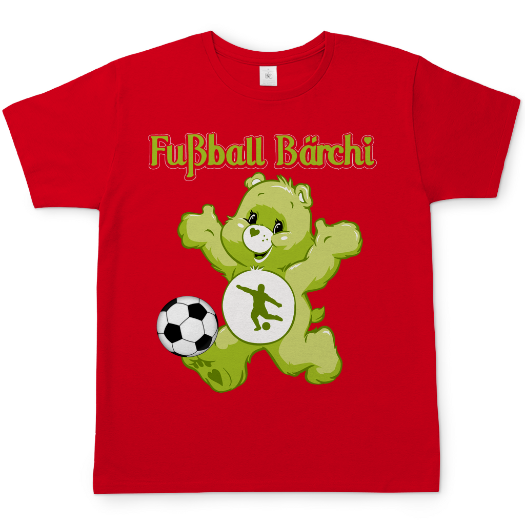 Fußball Bärchi - Glücksbärchi - Herren Shirt Red