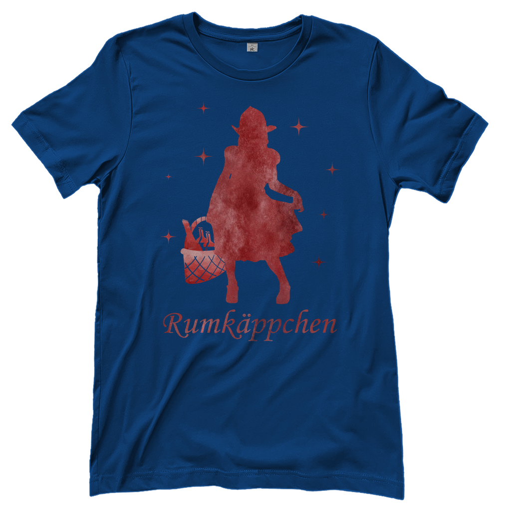 Rumkäppchen - Prinzessin Aquarell - Damenshirt Royal Blue