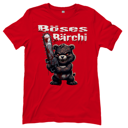 Böses Bärchi Kettensäge Damen T-Shirt