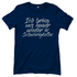Ich bin die Laute Gruppendesigns - Ich bringe Schwierigkeiten - Damenshirt Navy