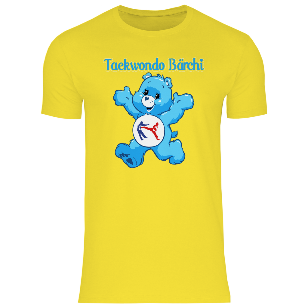 Taekwondo Bärchi - Glücksbärchi - Herren Shirt Solar Yellow