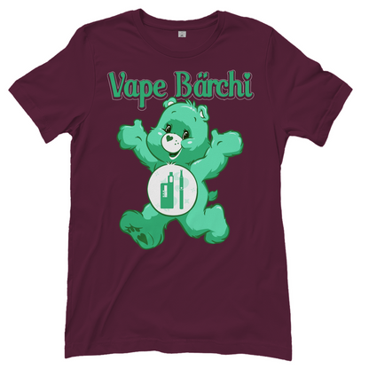 Vape Bärchi - Glücksbärchi - Damenshirt Burgundy