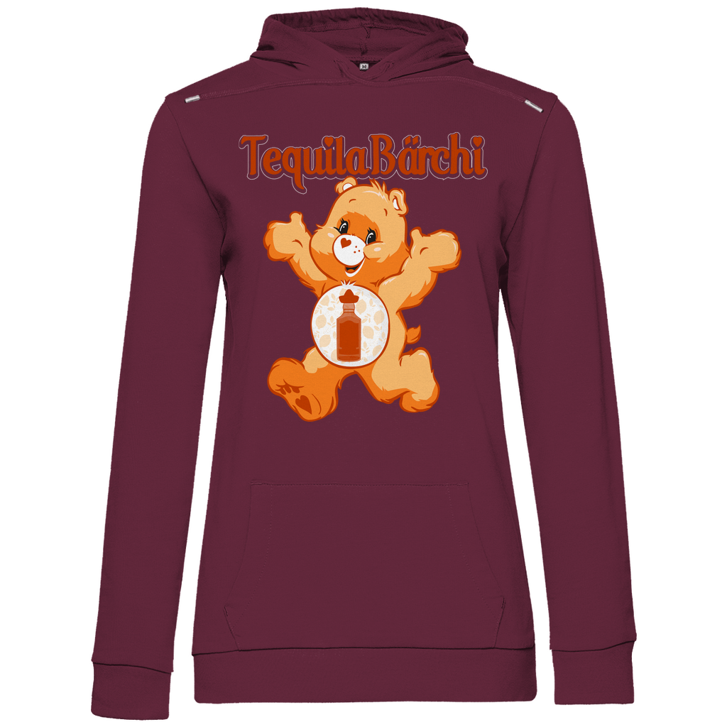 Tequila Bärchi - Glücksbärchi - Damen Hoodie Wine