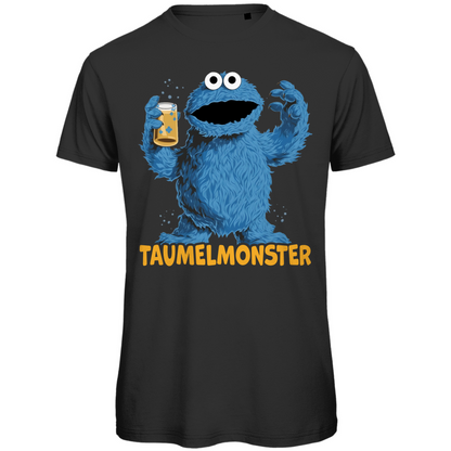Taumelmonster Krümelmonster Bier Sesamstraße - Herren Premium Bio T-Shirt